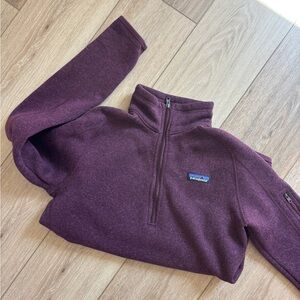 Patagonia Women's Half-Zip Fleece Pullover - Plum